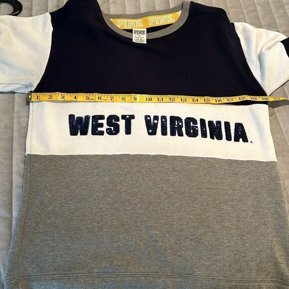 Victoria’s Secret PINK West Virginia mountaineers sweatshirt size XS - Picture 14 of 14